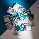 First Energy Gum 40mg Fresh Mint. Energia rápida, sem açúcar e efeito em até 10 minutos.