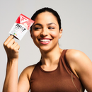 Chiclete Energético First Energy Gum 40mg de Cafeina Sabor Menta