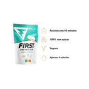 First Energy Gum 40mg Sweet Mint, chiclete energético sem açúcar com absorção rápida